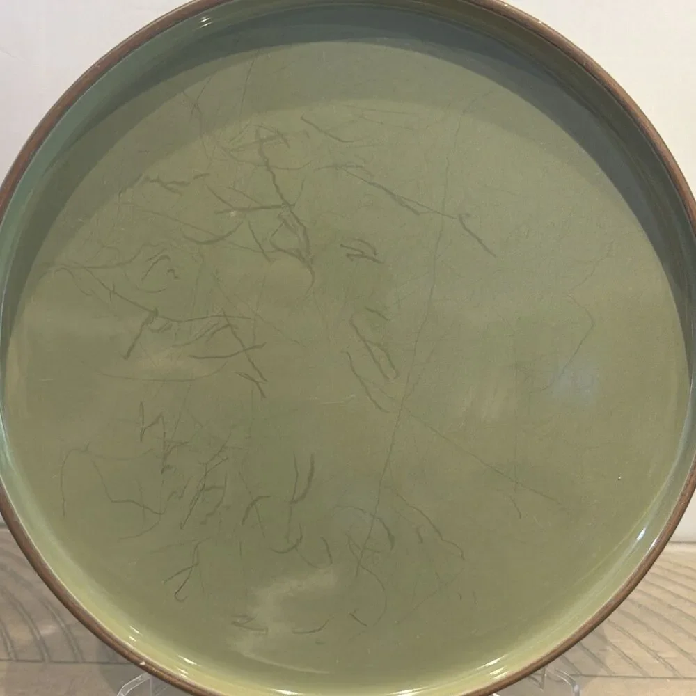 Our Place Dinner Plates Set 10.5” Handcrafted Ceramic green 'sage'